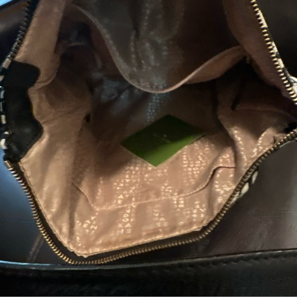 Kate Spade Black and Pink Patterned HOBO Bag - Picture 8 of 10